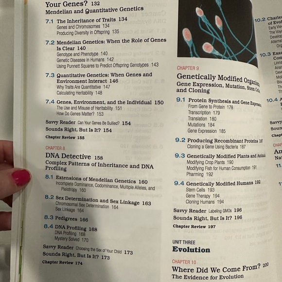 Biology Science for Life with Physiology Belk/Borden 2nd Ed. GRCC Comm College - Picture 9 of 15